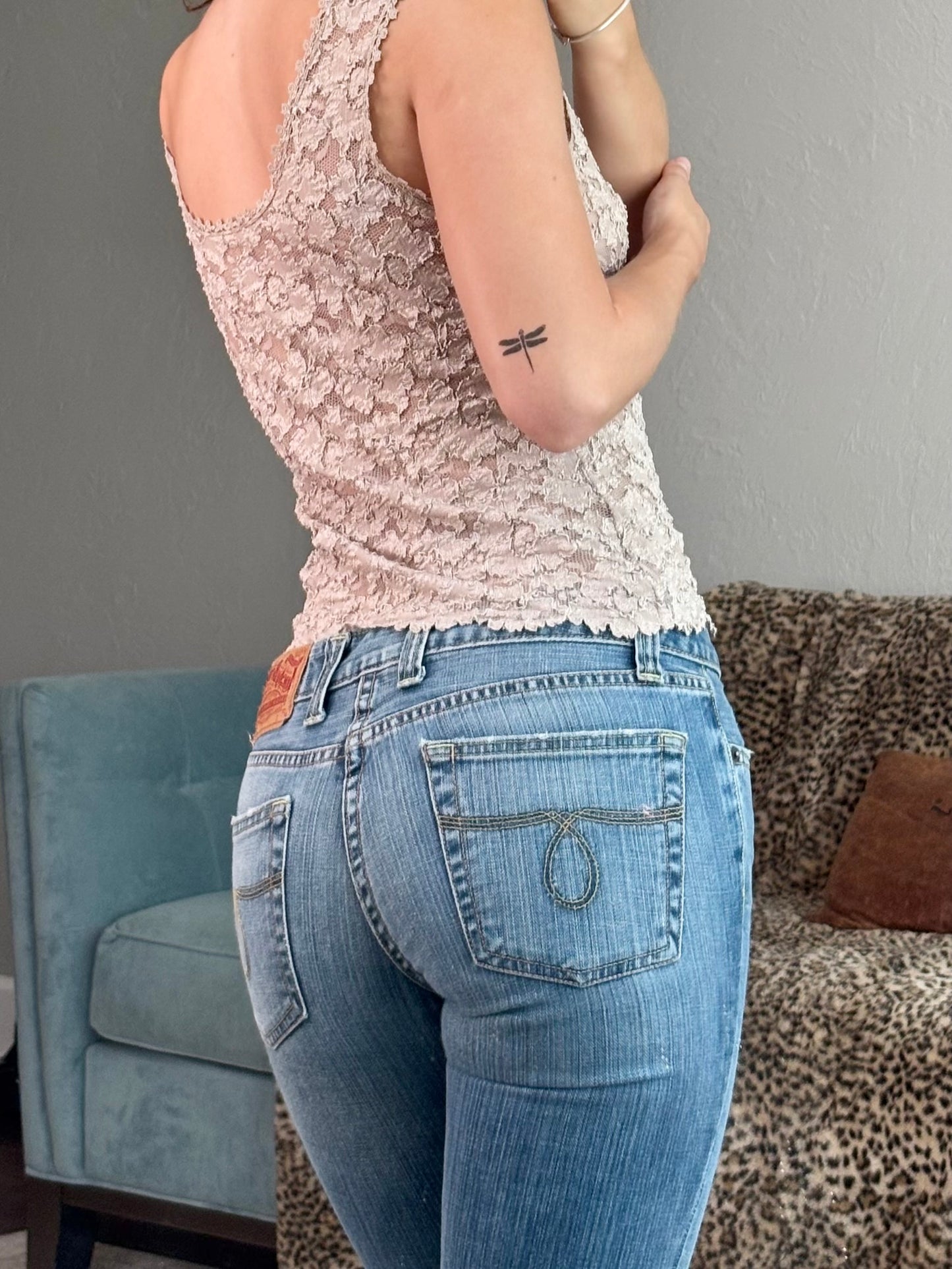 DeLaRose 90's Lace Top | Size L