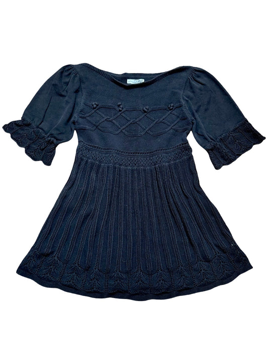 Knit 00’s Babydoll Dress | Size S