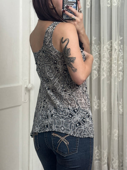 Y2K Mesh Top | Size S