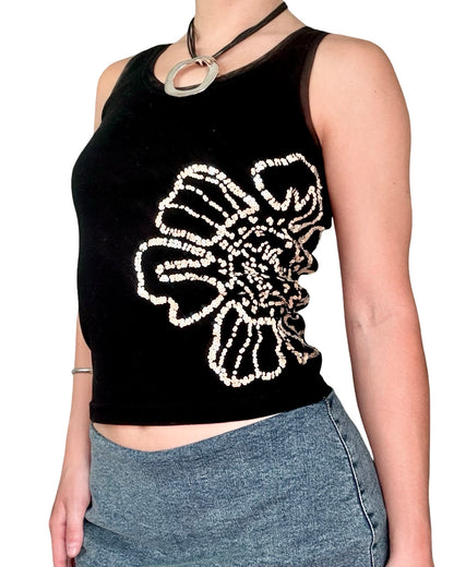 Havenbleu 00's Sequin Tank | Size M