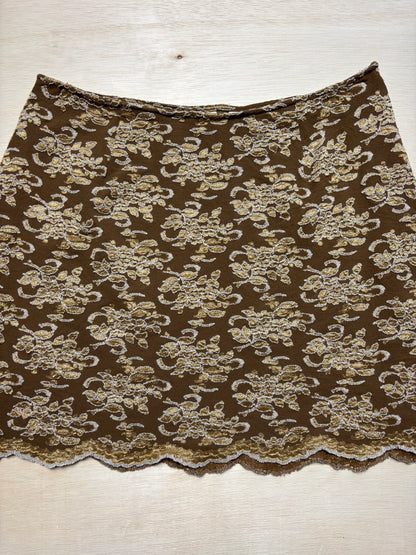 Express 90’s Lace Mini Skirt | Size 31” waist