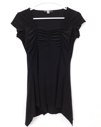 Y2K Black Blouse | Size S