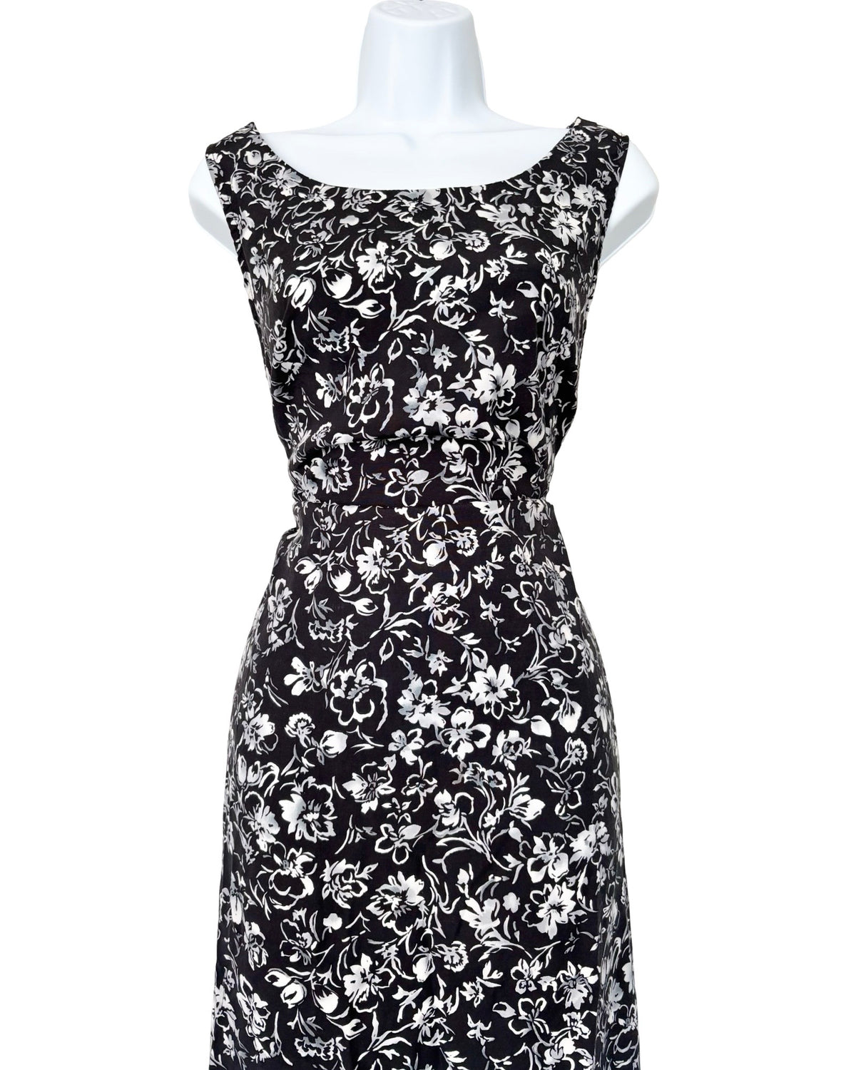 Lloyd 90's Tie Back Maxi Dress | Size 12