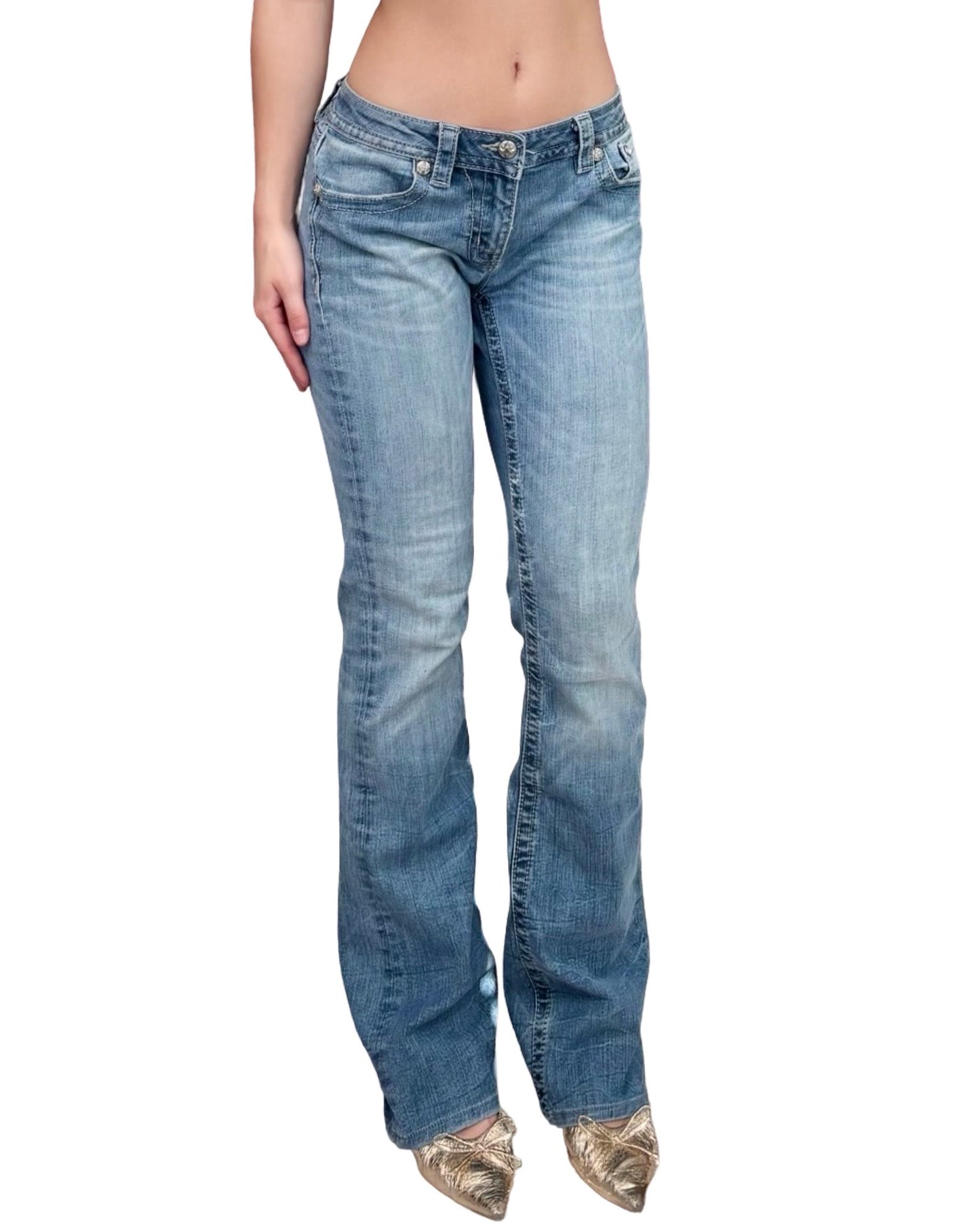 Miss Me 00's Low Rise Jeans | Size 30" Waist