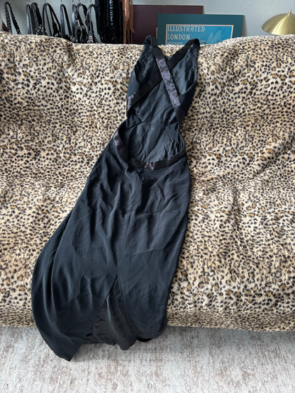 Caché 90's Backless Dress | Size 4