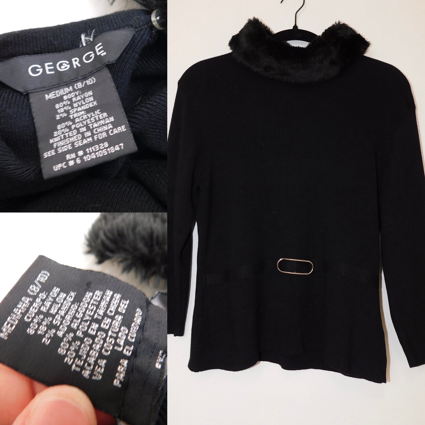 90’s Turtle Neck Knit | Size L