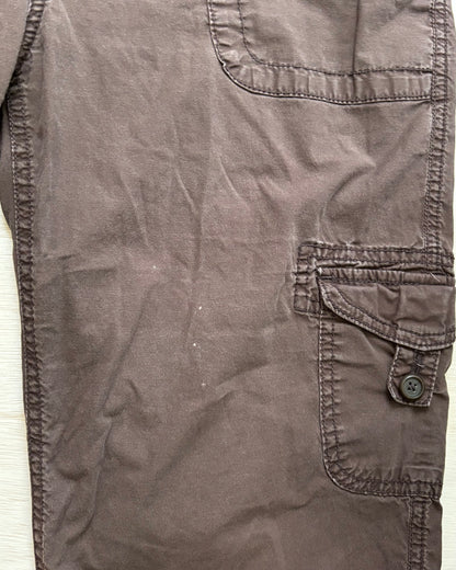 Brown Cargo Capris | Size 31” waist