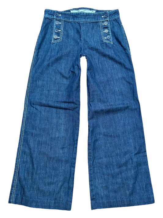 C&U Lace Up Sailor Pant | Size 28” Waist