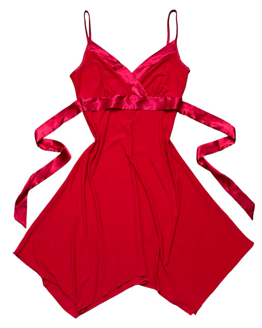 Asymmetric 00’s Mini Dress | Size S
