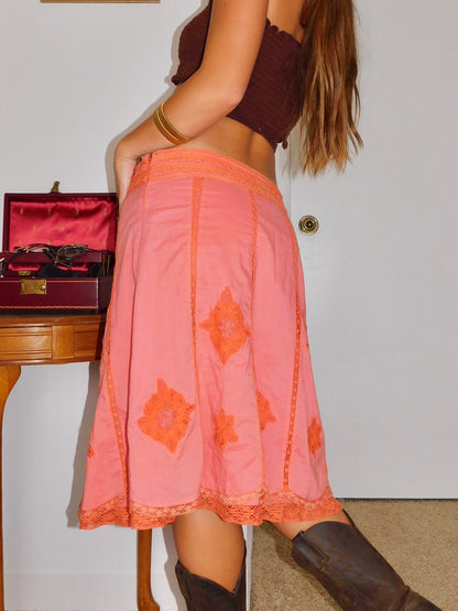 Odille Crochet Midi | Size 30” waist