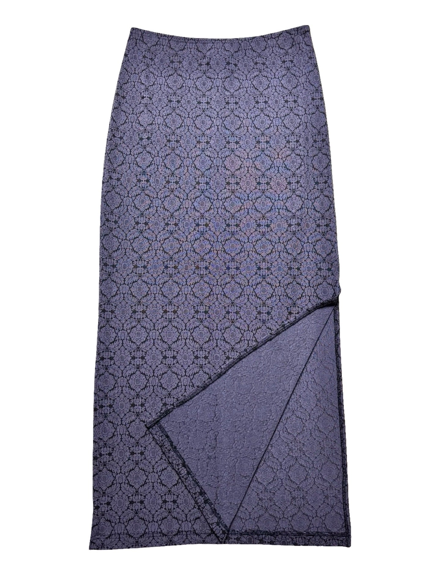 Purple 90’s Slinky Skirt | Size 28” waist