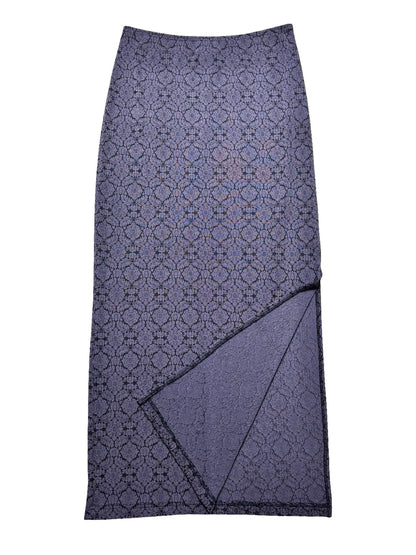 Purple 90’s Slinky Skirt | Size 28” waist