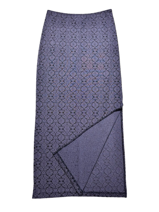Purple 90’s Slinky Skirt | Size 28” waist