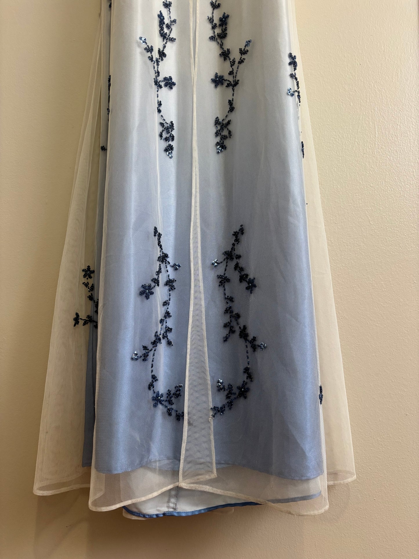Night Way 90's Mesh Gown | Size L