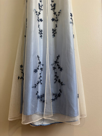 Night Way 90's Mesh Gown | Size L