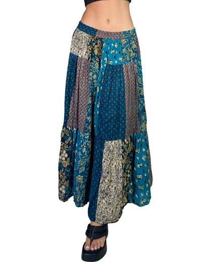 Cleo Patchwork Maxi | Size 31” waist