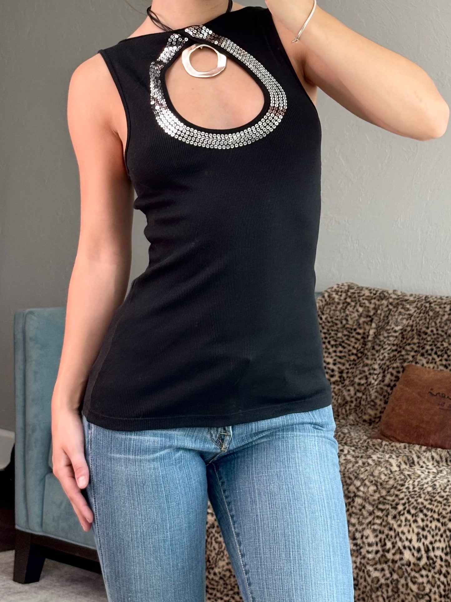 Express 00's Cutout Top | Size M