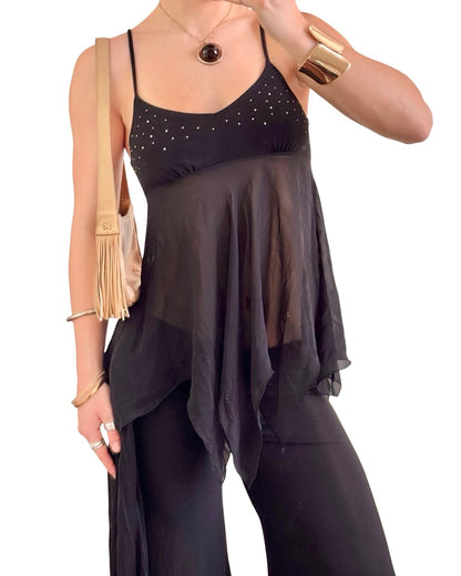 Mesh 00's Party Top | Size S