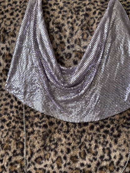 Chainmail Backless Top | Size S