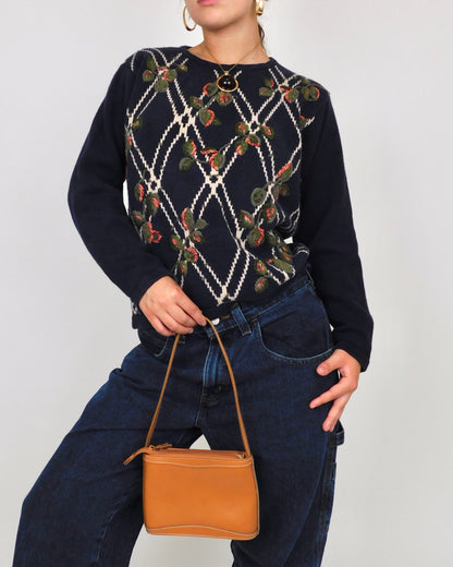 90’s Flower Sweater | Size S