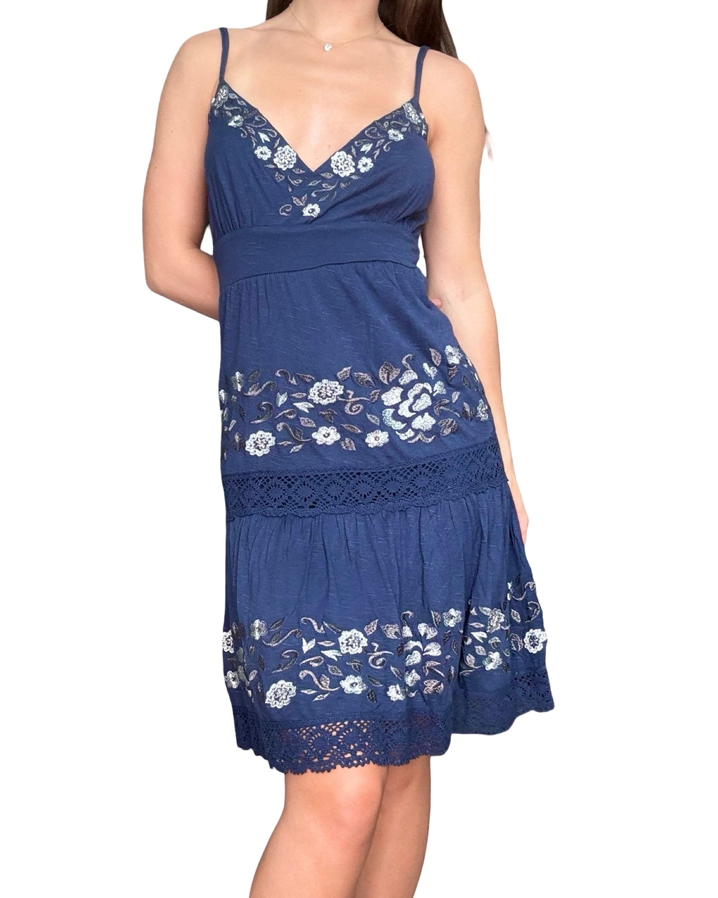 I.N.C 00's Embroidered Dress | Size S