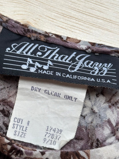 All That Jazz 80’s Maxi Dress | Size S