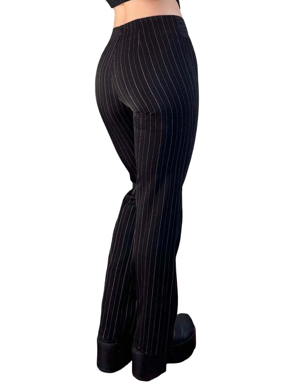 Wrapper 90's Pinstripe Wide Leg Pant | Size 3