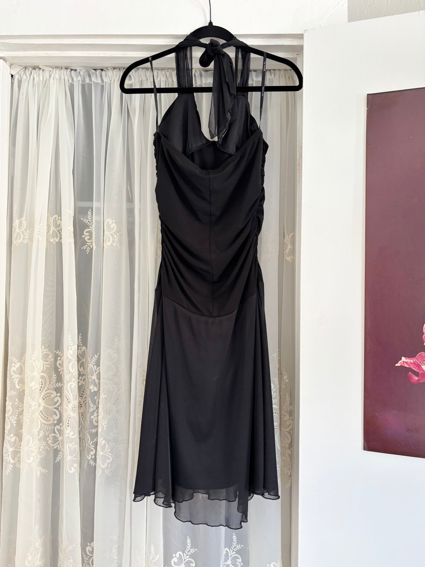 My Michelle 00's Ruched Dress | Size L