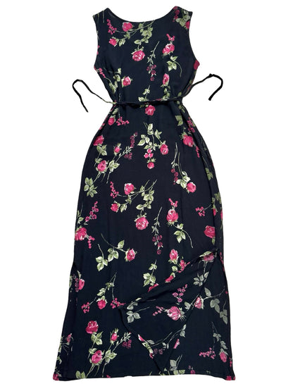 Floral 90’s Tie Back Dress | Size S