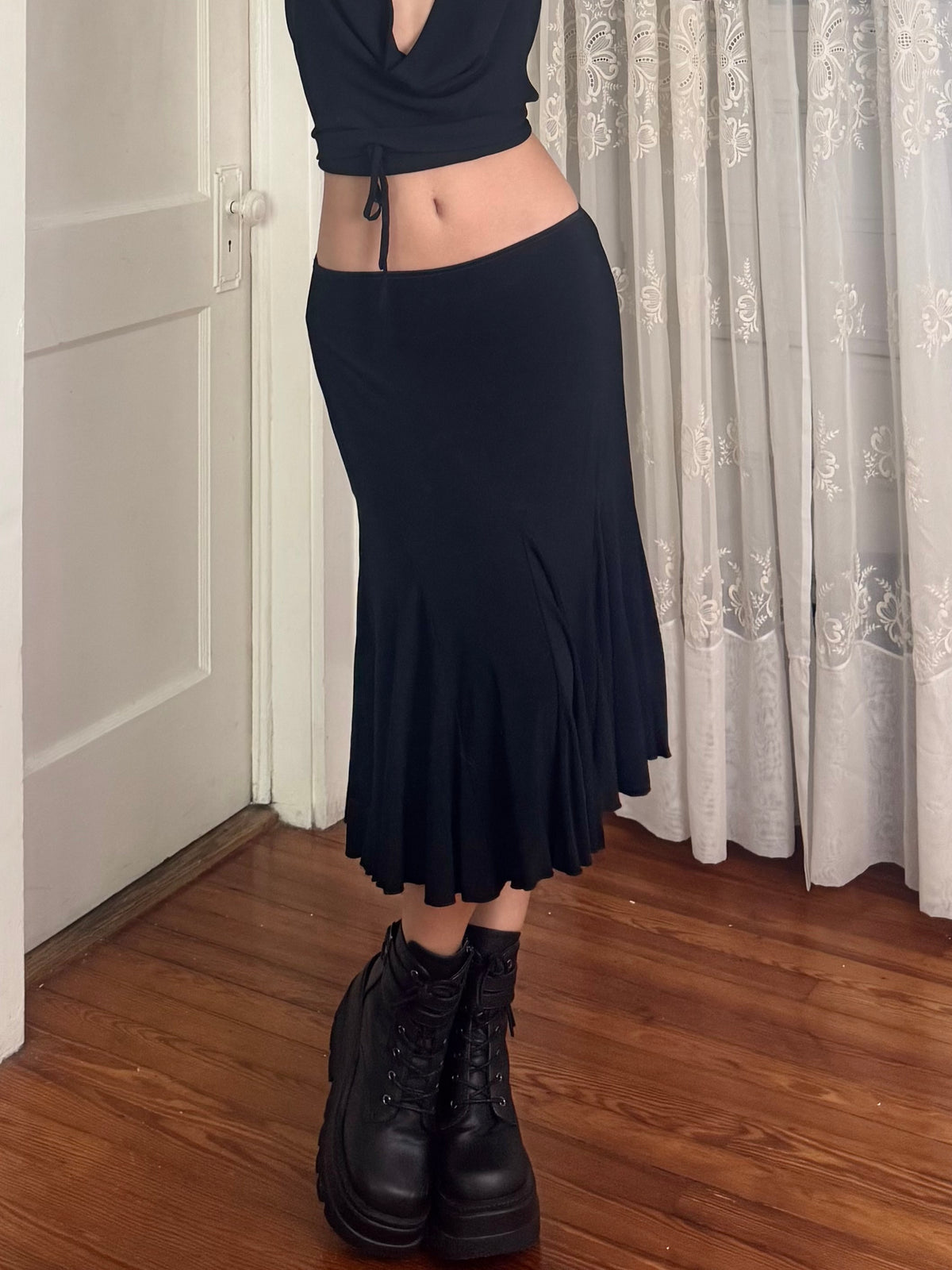 Y2K Midi Skirt | Size 26" Waist