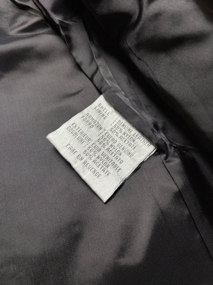 Nine West 90’s Genuine Leather Blazer | Size M