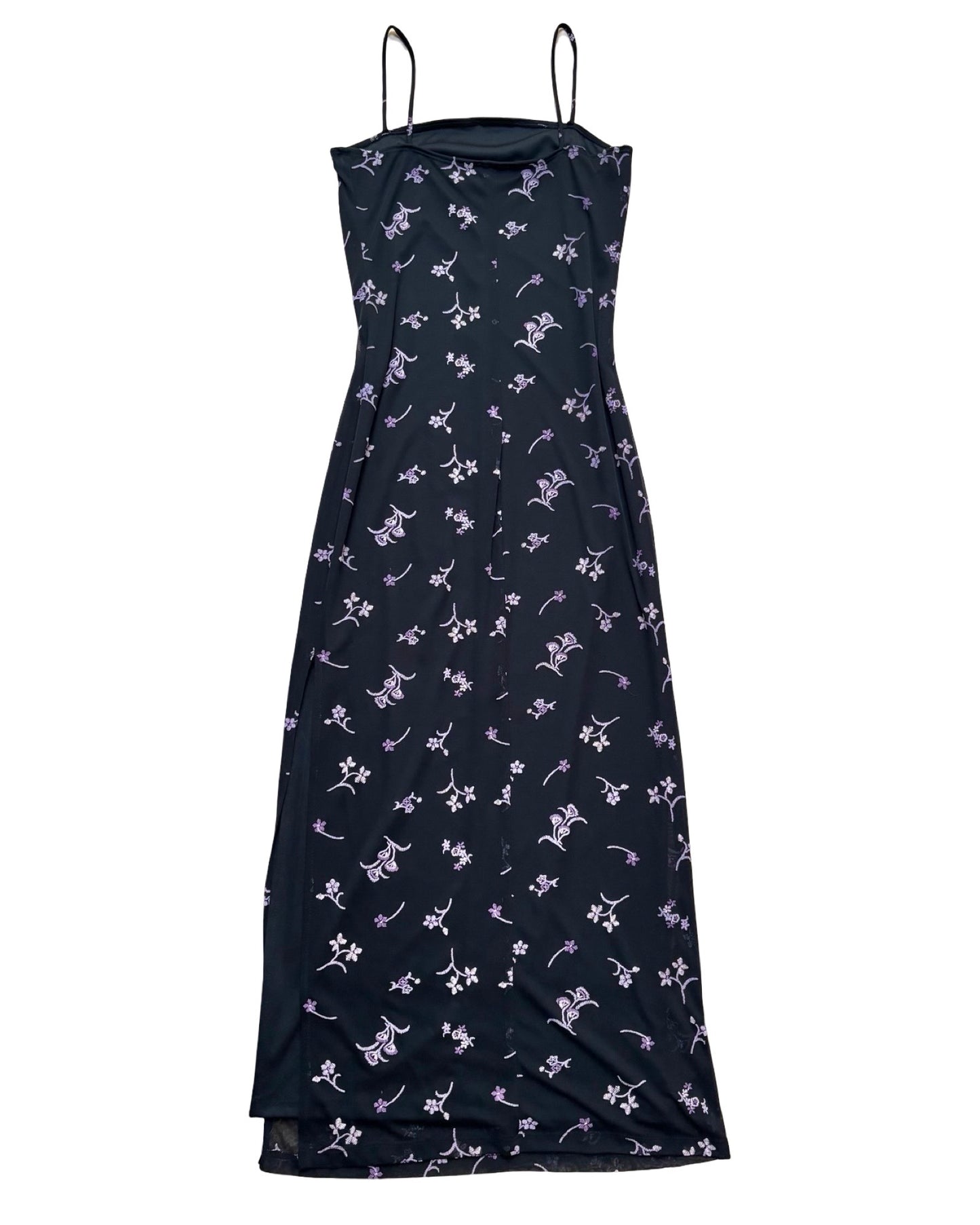 Flower 90’s Maxi Dress | Size M-L