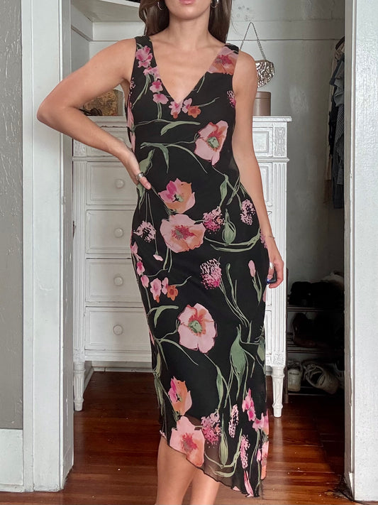 Mesh 90's Dress | Size M