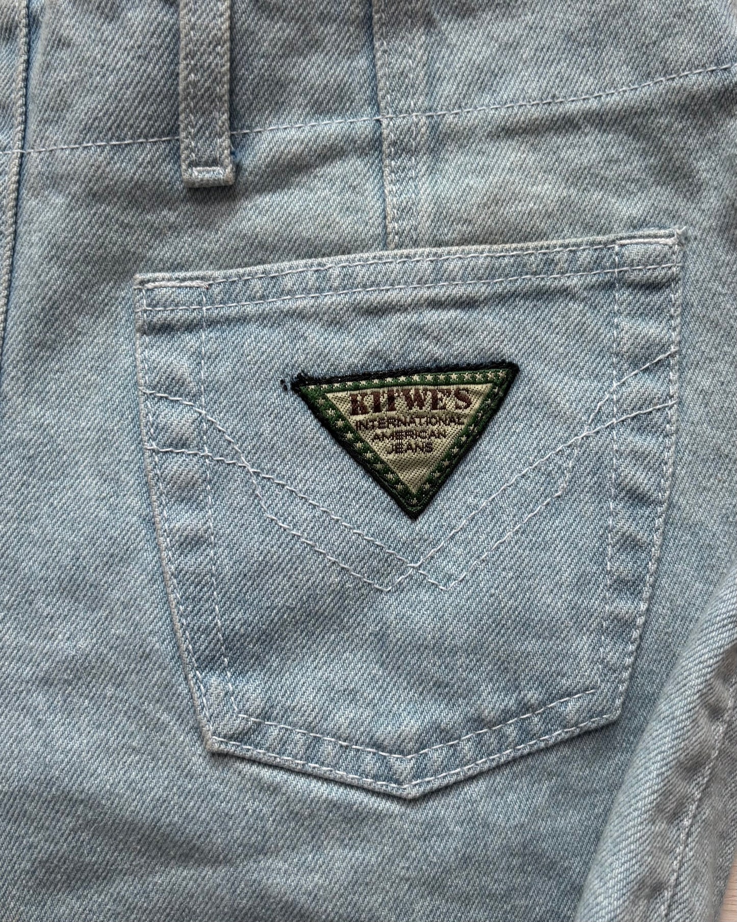 Kitwe’s 80’s Denim Skort | Size 28” waist