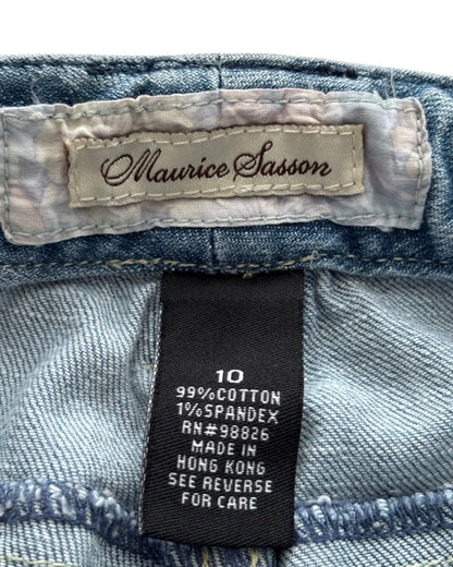 Maurice Sasson 00's Button Flare Jean | Size 10