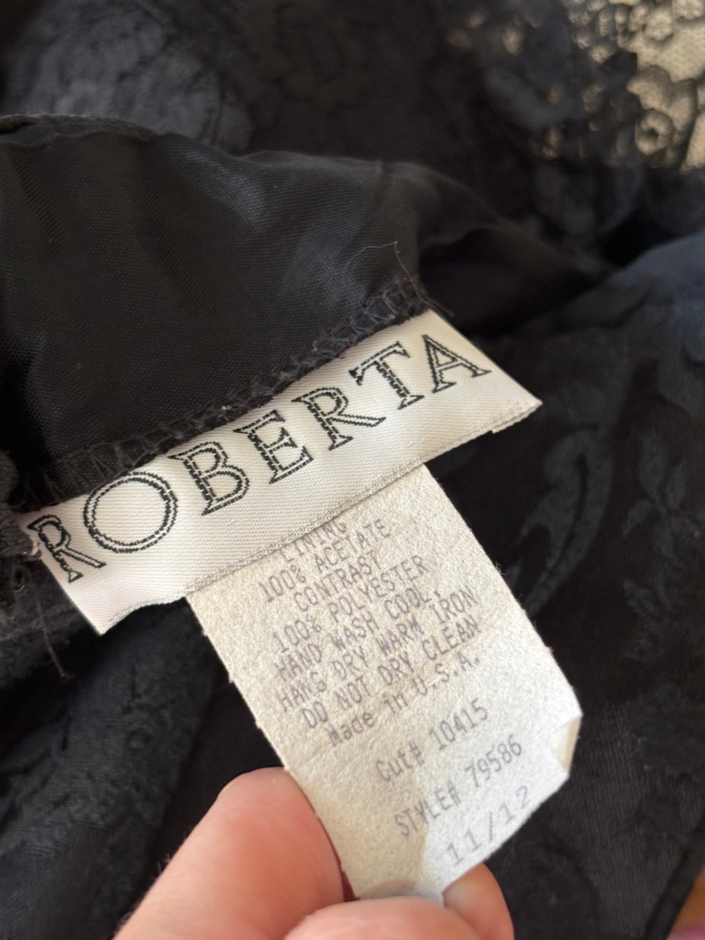 Roberta 90's Corseted Dress | Size M
