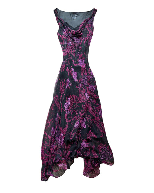 Mixit 90’s Silk Beaded Gown | Size L