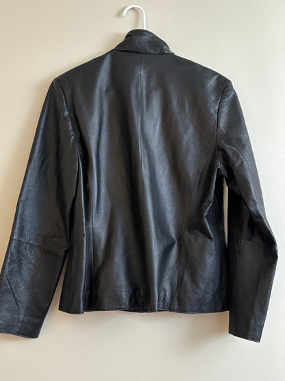 Bernardo 90’s Leather Jacket | Size M