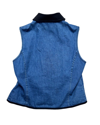 Talbots 90’s Denim Vest | Size M