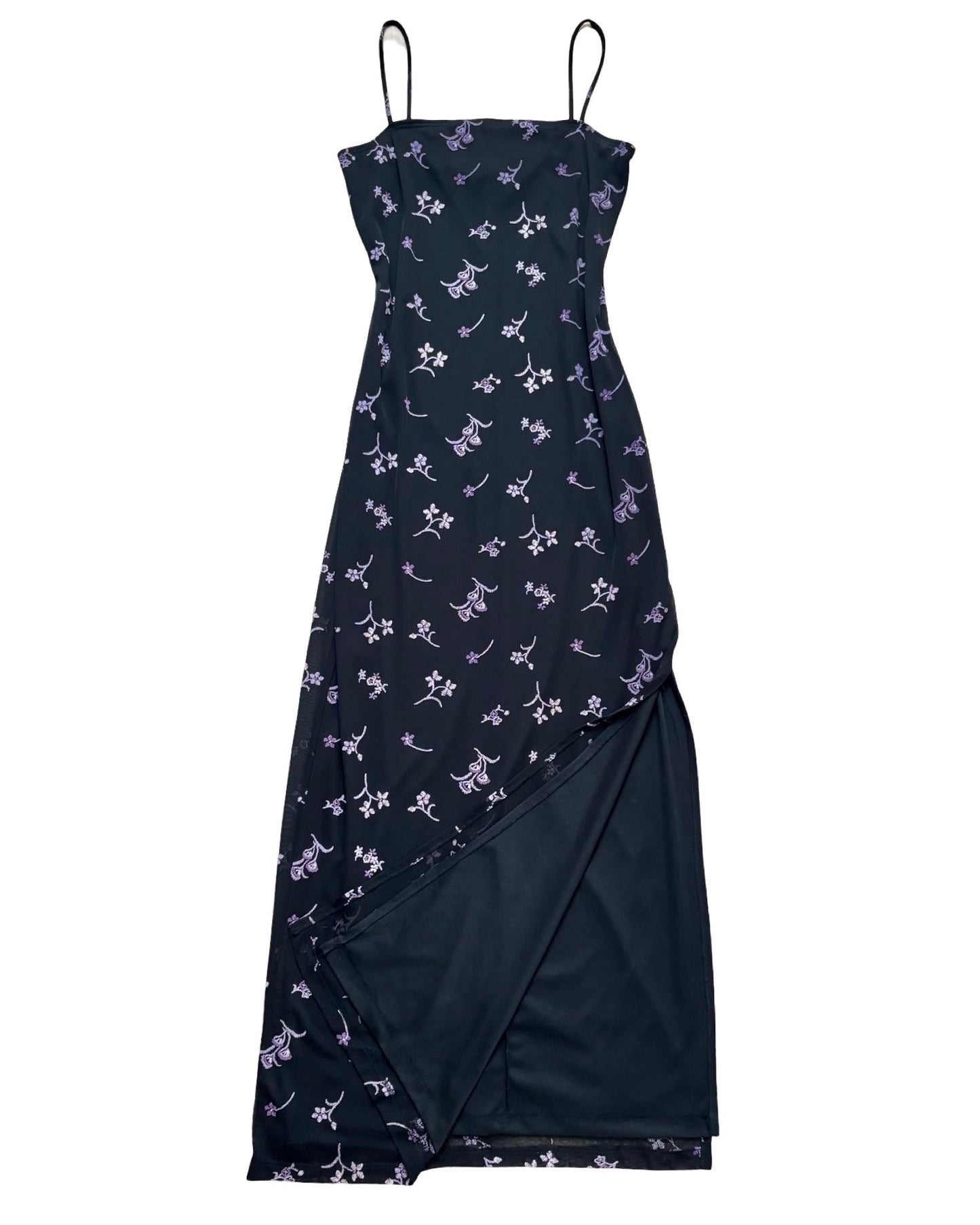 Flower 90’s Maxi Dress | Size M-L