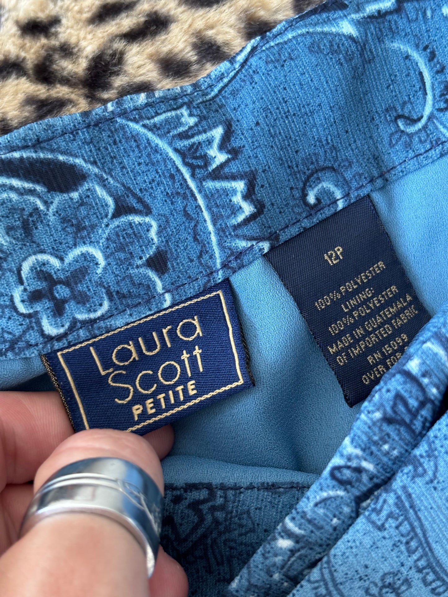 Laura Scott 90's Wrap Skirt | Size 28" Waist