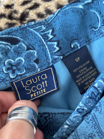 Laura Scott 90's Wrap Skirt | Size 28" Waist