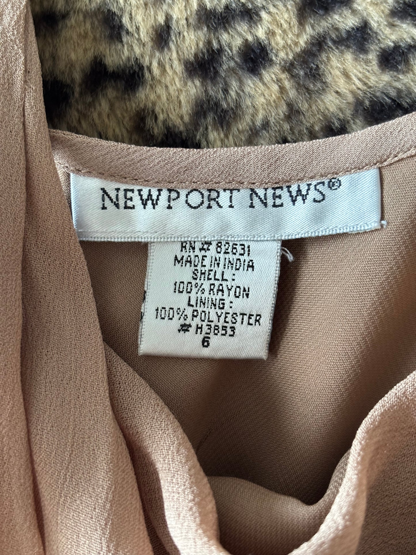 Newport News 90's Beaded Dress | Size M