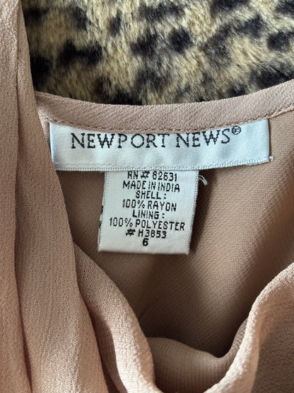 Newport News 90's Beaded Dress | Size M