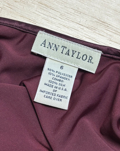 Ann Taylor 90’s Silk Dress | Size M