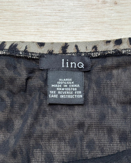 Linq 90’s Silk Maxi Skirt | Size 32” waist