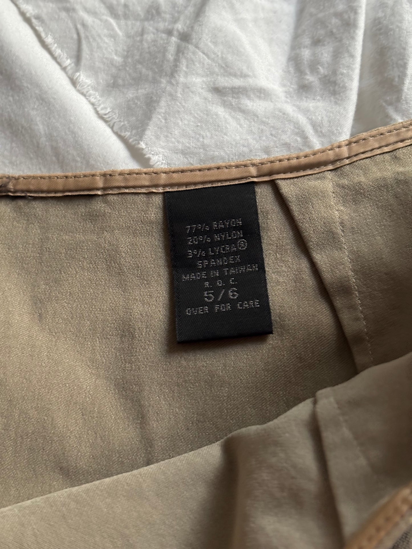 Nude 90's Mini Skirt | Size 28” Waist
