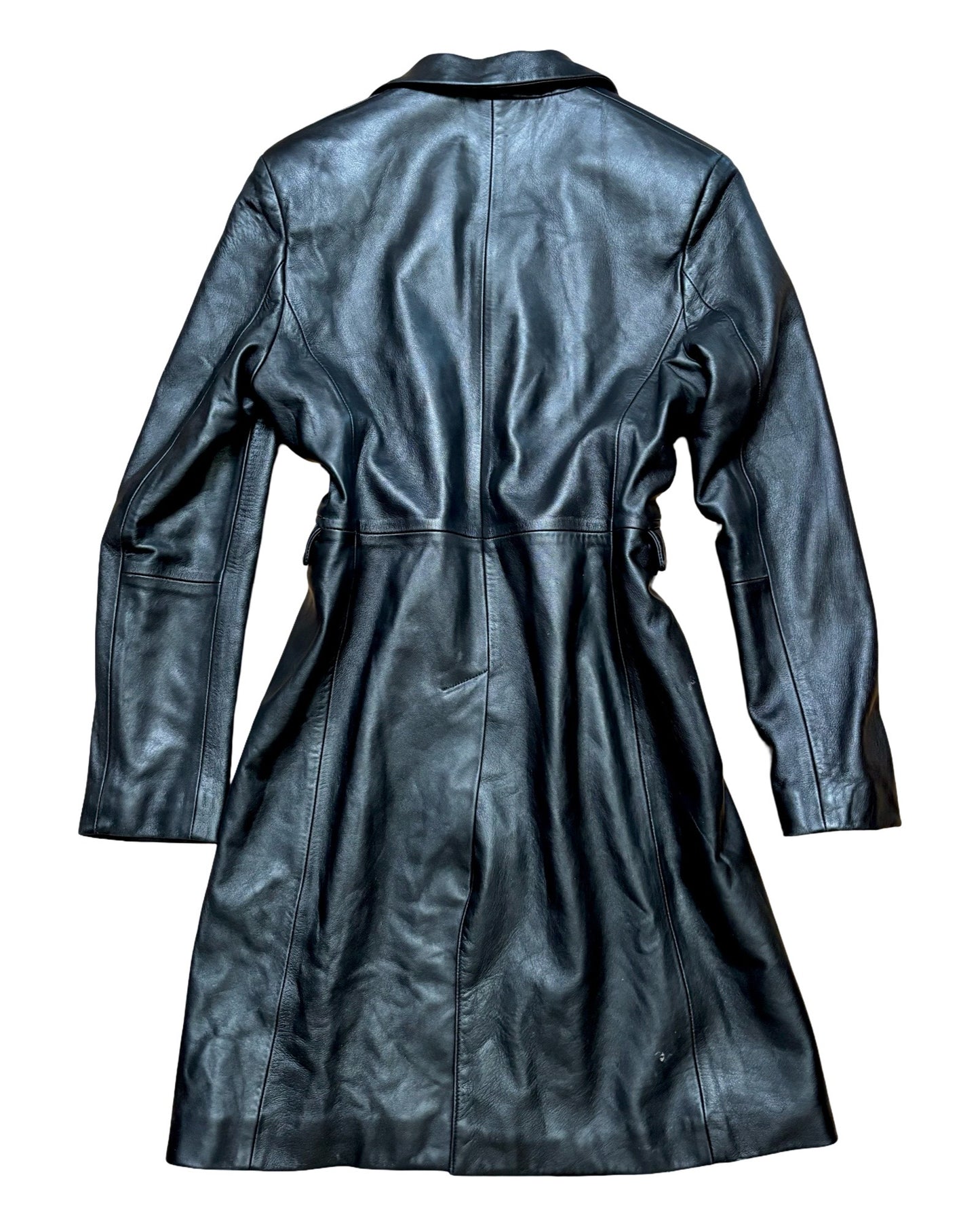 OHH 90’s Leather Trench | Size M