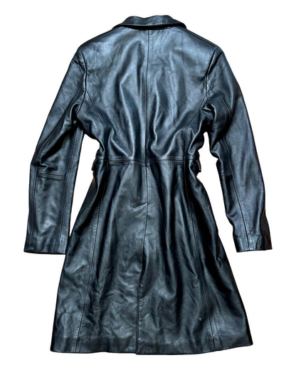 OHH 90’s Leather Trench | Size M