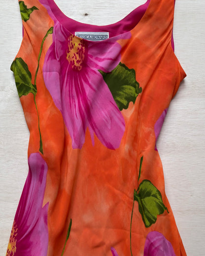 Flower 90’s Maxi Dress | Size M